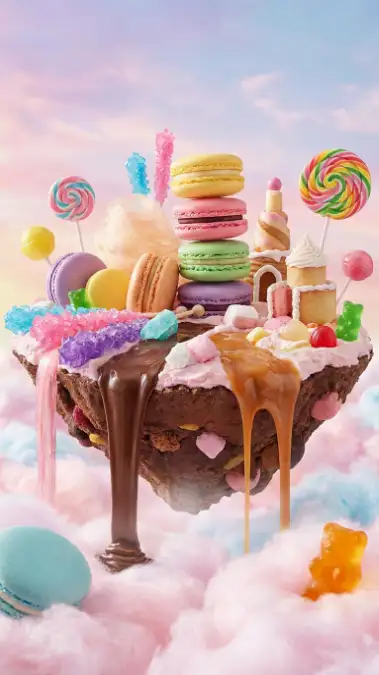 Candy Floating Island